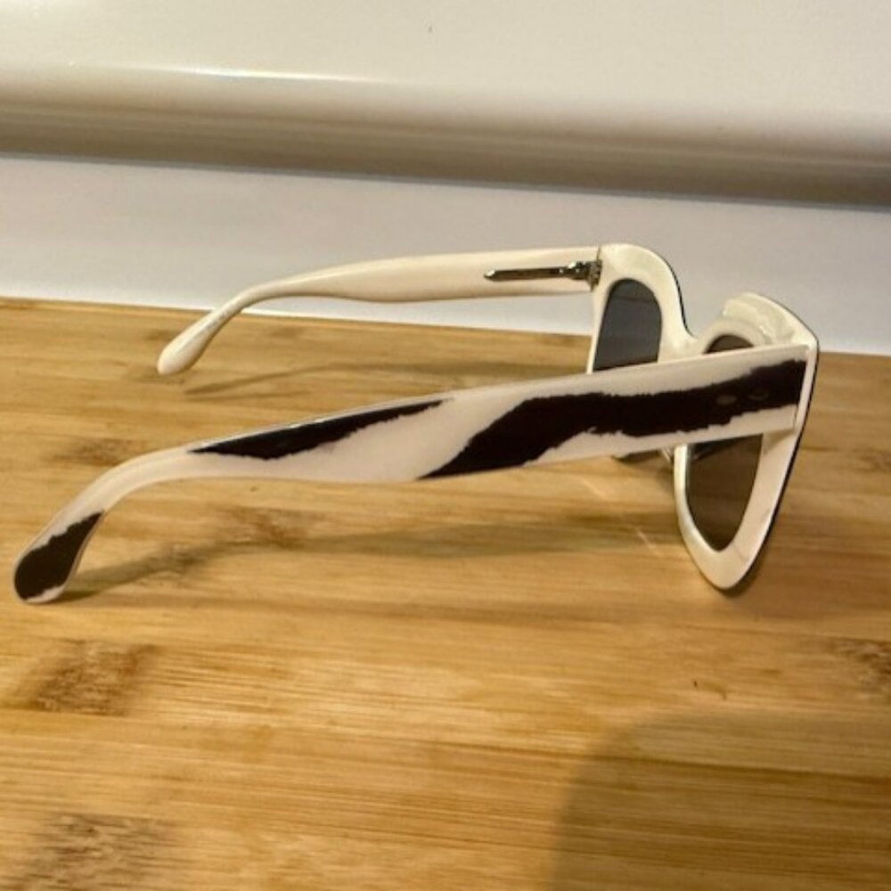 Isabel Marant 52mm Gradient Cat Eye Sunglasses -  IVORY PATTERN/ GREY - NWOT - Picture 12 of 16